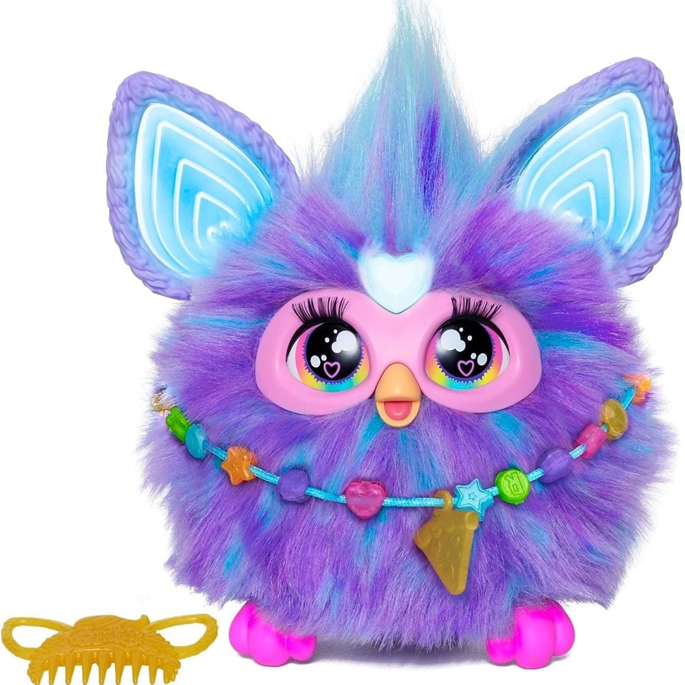 Furby Purple, 15 Fashion Accessories, Interactive Plush Toys